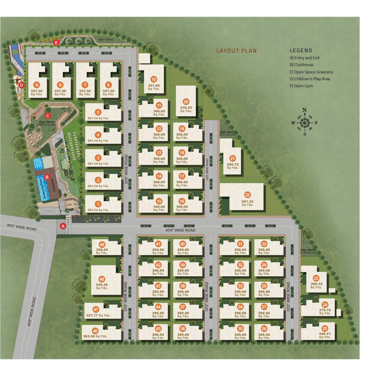 Siri's Chiara master layout plan